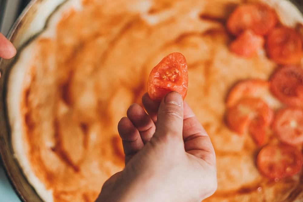 Minusy przeciwko zbyt częstego jedzenia pizzy